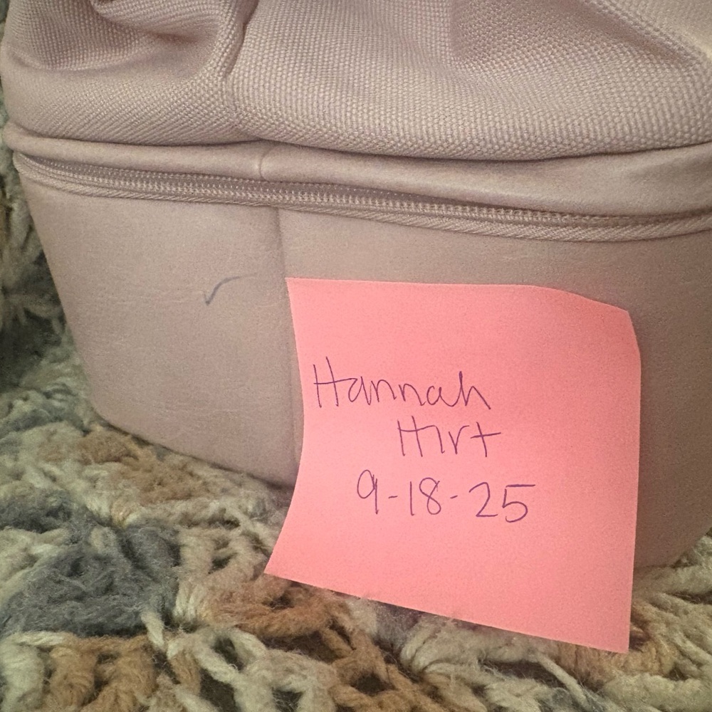 Nwt BÉIS atlas pink mini weekender - Picture 2 of 2